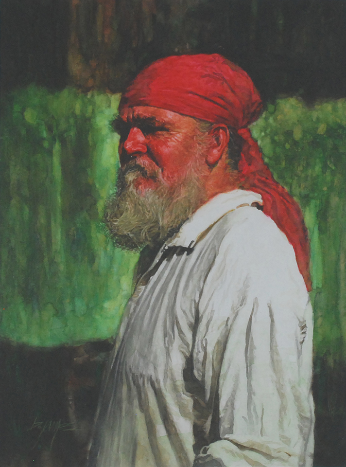 W.F. James- The National Society of Painters in Casein & Acrylic Award for Casein Painting